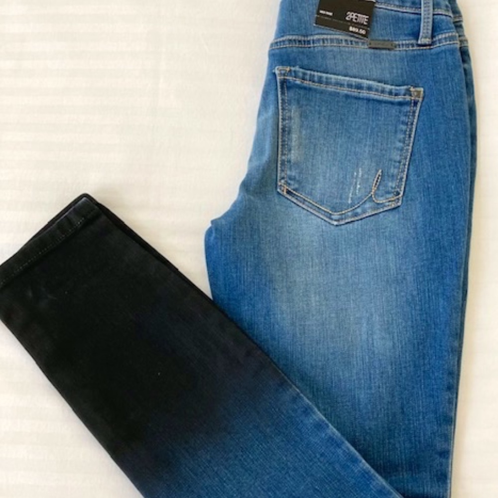 COPY - NWT INC International Concepts Skinny Leg Regular Fit Ombre Jean